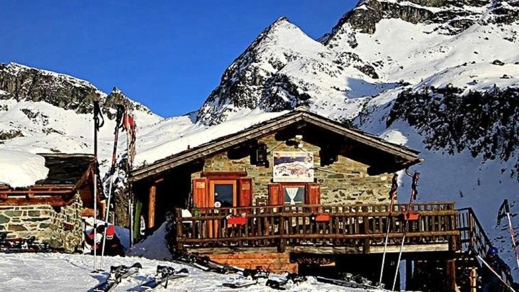Rifugio Baita Belvedere シャンポルク エクステリア 写真